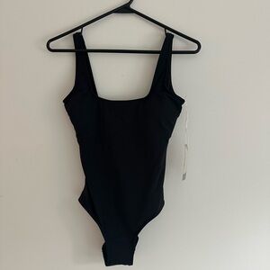 EVERLANE Classic Black One Piece Swimsuit